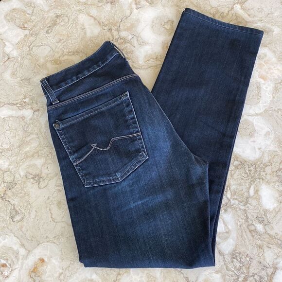 7 For All Mankind Slimmy Straight Leg Jeans - Picture 7 of 13